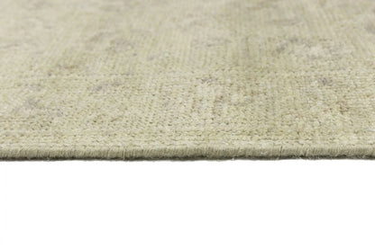Handmade Wool Oriental Runner Rug Muted Floral
