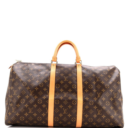 Louis Vuitton Keepall Bag Monogram Canvas 55