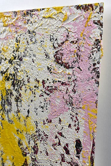 Steven Cox Oil on Paper Original Paintings Unique Work Abstract 2015 Y/ P