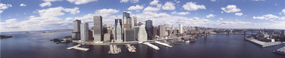 James Blakeway New York Panorama " Poster Photography, Blue Manha