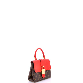 Louis Vuitton Locky Handbag Monogram Canvas With Leather Bb