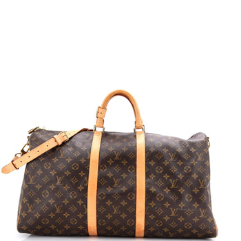 Louis Vuitton Keepall Bandouliere Bag Monogram Canvas 55