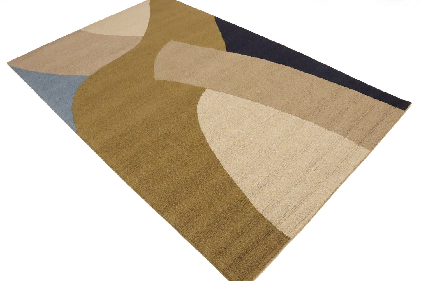 Multicolored Abstract Design Plush 5X8