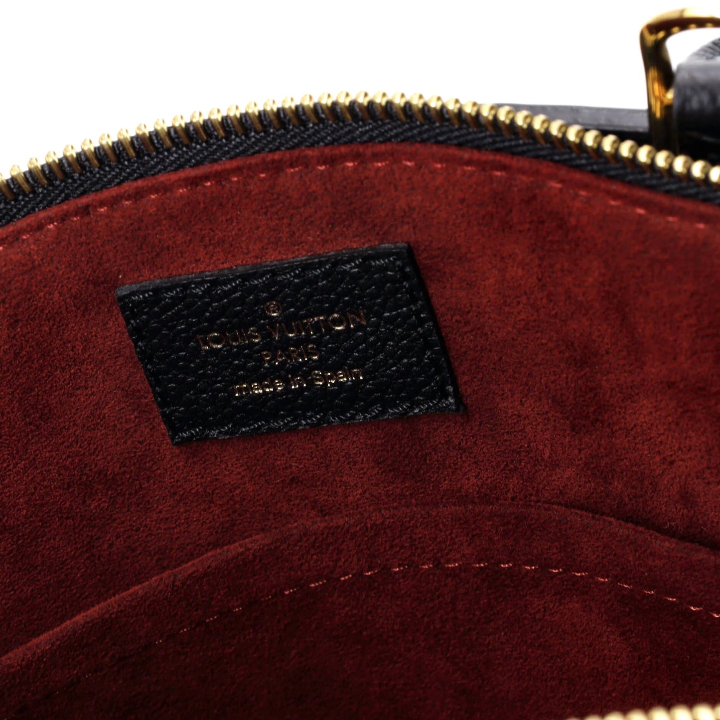 Louis Vuitton Petit Palais Handbag Monogram Empreinte Giant