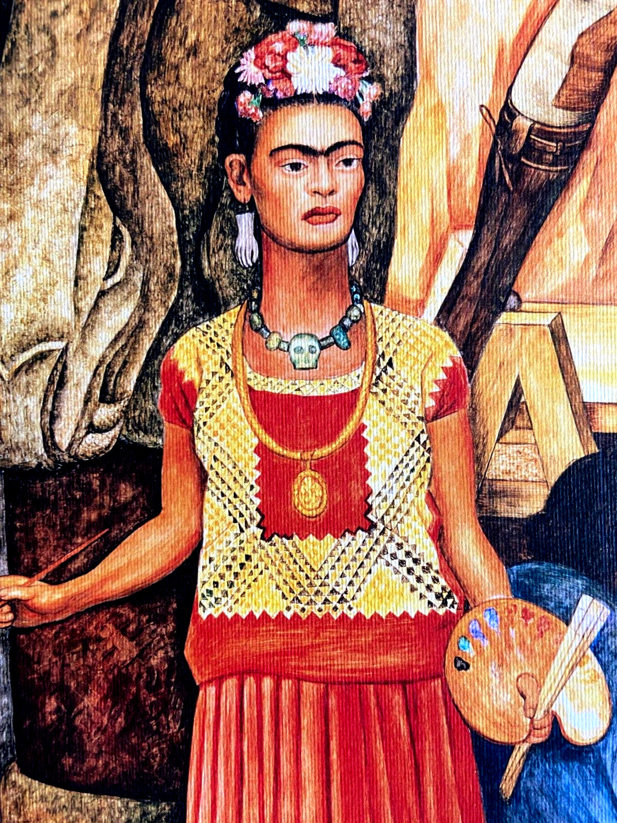 Diego Rivera Lithograph Coa Numbered A Hand