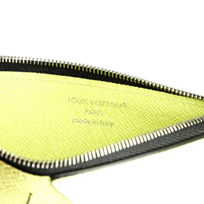 Louis Vuitton Coin Card Holder Monogram Taigarama