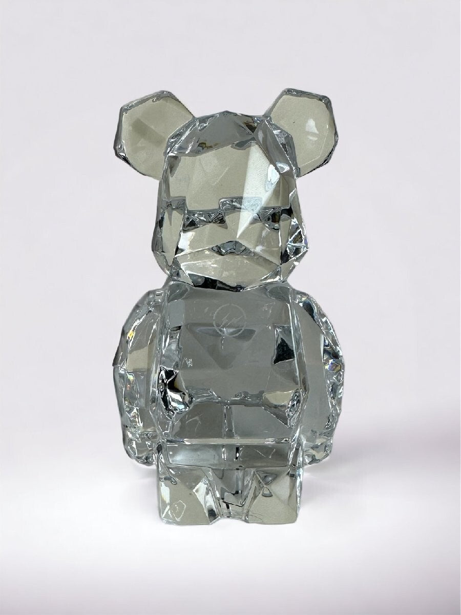 Medicom Be@Rbrick Baccarat Fragment Design Polygon Crystal Glass Figurine