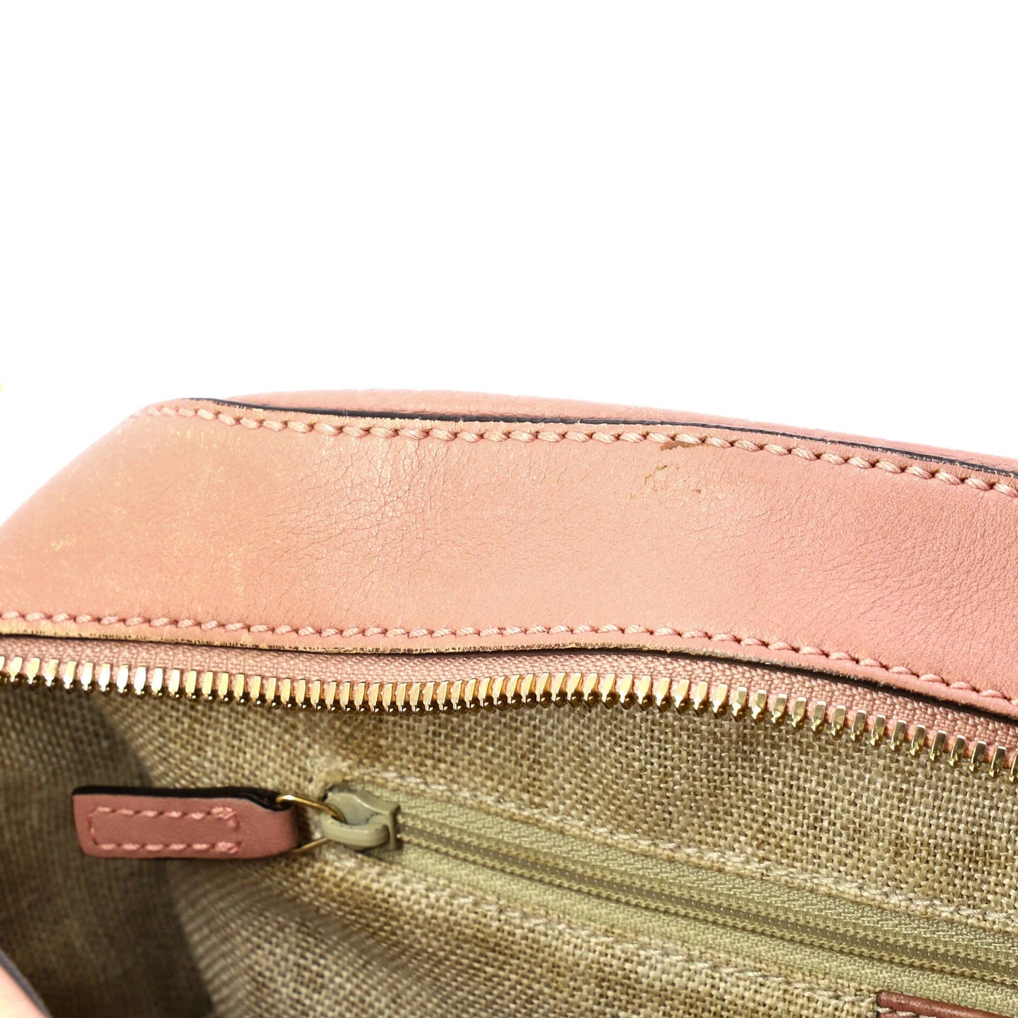 Gucci Convertible Top Handle Crossbody Bag Microguccissima Leather Medium