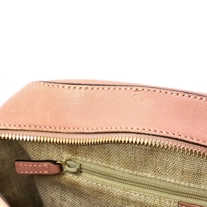 Gucci Convertible Top Handle Crossbody Bag Microguccissima Leather Medium