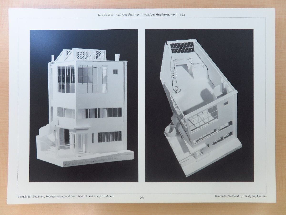 Le Corbusier 1887-1965 40 Houses / 40 Wohnhauser Revised Edition 1999 Complete