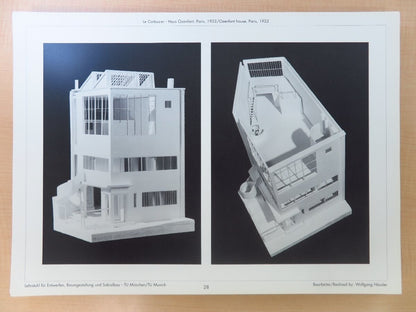 Le Corbusier 1887-1965 40 Houses / 40 Wohnhauser Revised Edition 1999 Complete