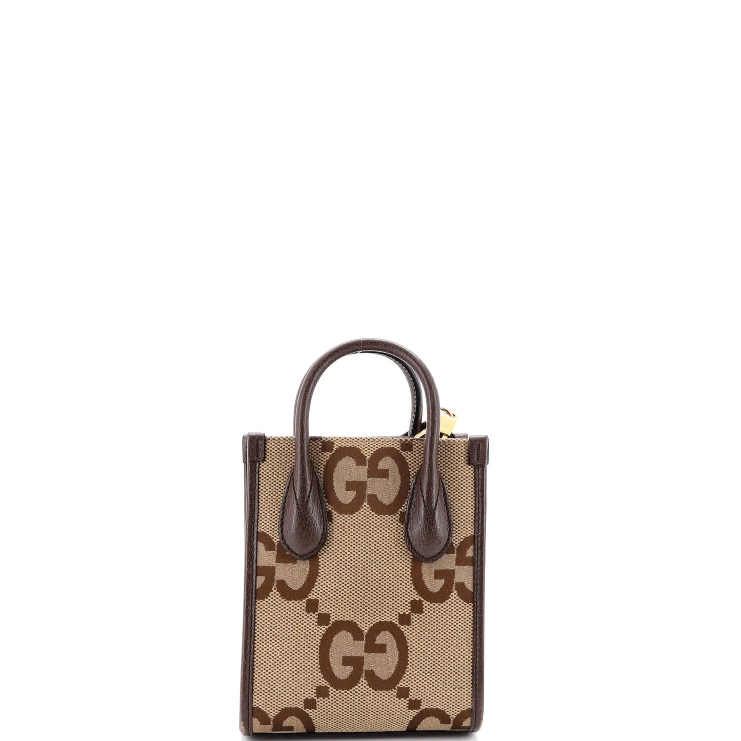 Gucci Vertical Tote Jumbo Gg Canvas Mini
