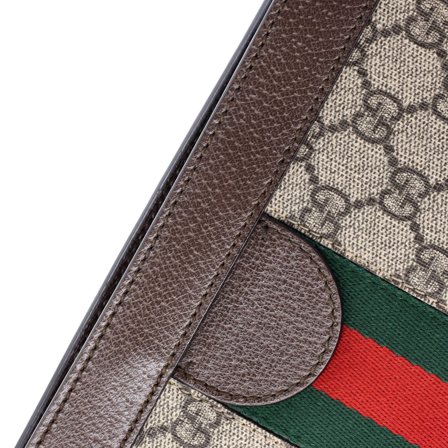 Gucci Ophidia Chain Shoulder Bag Gg Coated Canvas Small