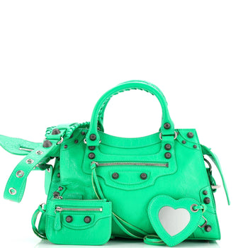 Balenciaga Neo Cagole City Bag Leather Small