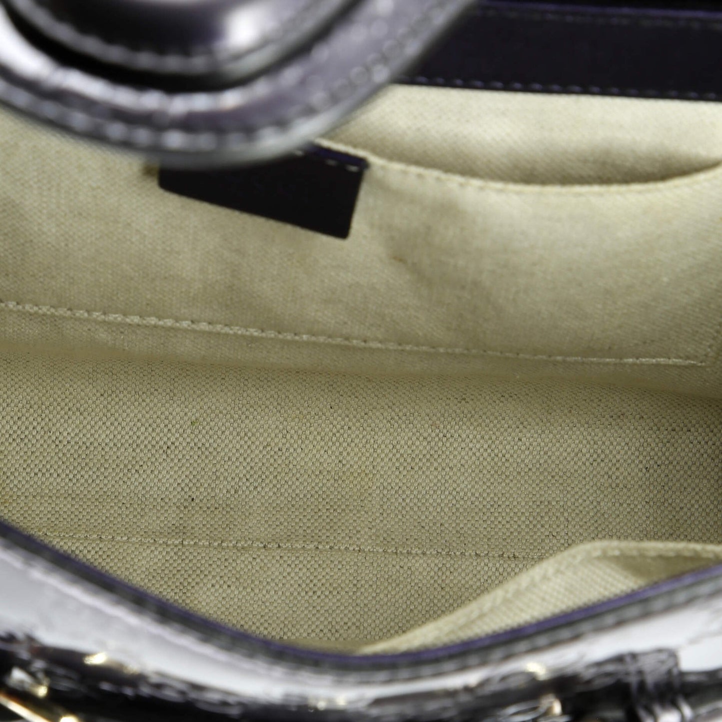 Gucci Emily Chain Flap Bag Guccissima Patent Medium