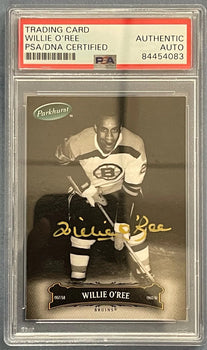 Willie O'Ree Autographed 2007 Parkhurst Card (Psa)