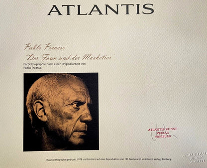 Pablo Picasso Lithograph Coa Signed Numbered Limited