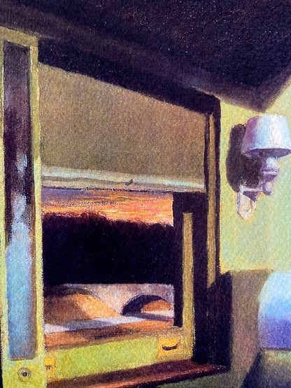 Edward Hopper Lithograph Coa - Original