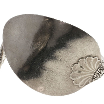 Silver TIFFANY&Co. Spoon Bangle Bracelet