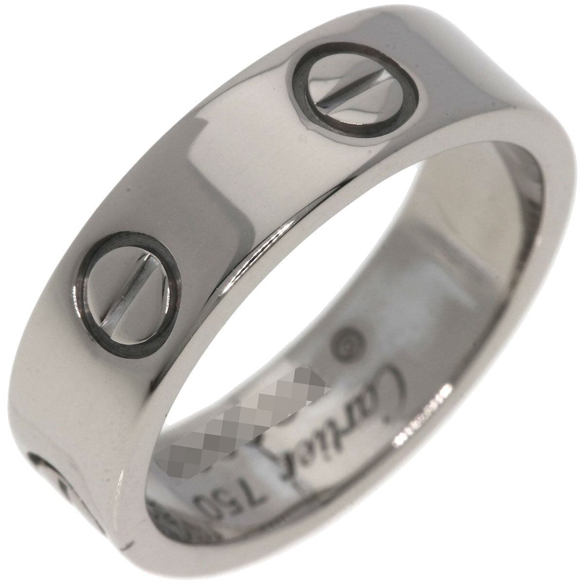 Cartier   Ring Love Ring #51 K18 White Gold