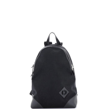 Hermes Allback Backpack Bivouac Toile With Leather