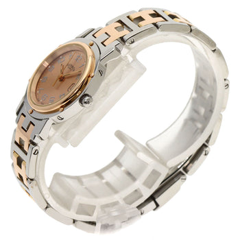Hermes Clipper New Buckle Watches Cl4.221 Stainless Steel/Ssxpgp Ladies