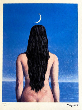 Ren Magritte Lithograph Coa Signed Numbered By