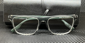 Mont Blanc Mb0251O 003 Grey Transparent Men'S Large 54 Mm Eyeglasses