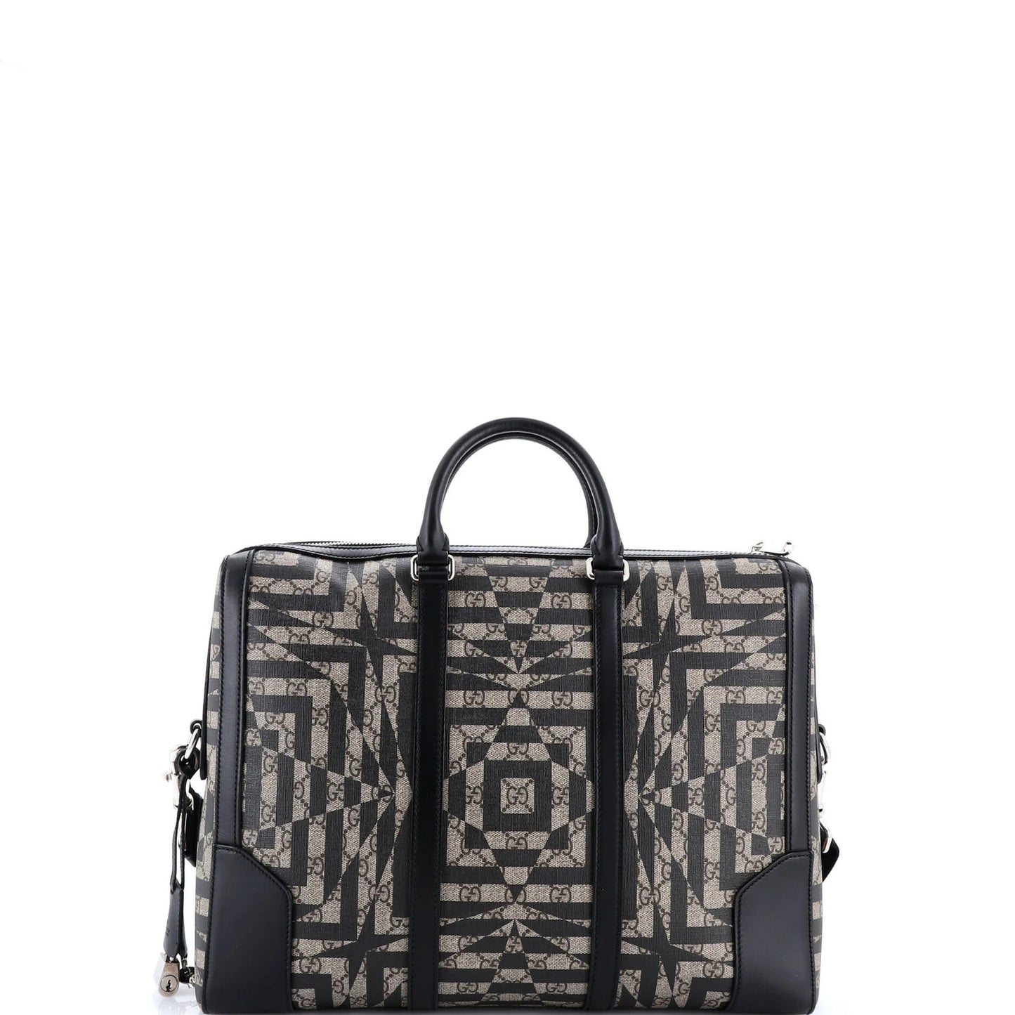 Gucci Eden Briefcase Caleido Gg Coated Canvas Large