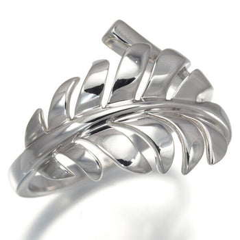Chanel Ring Plume Eu50 18K 750 White Gold