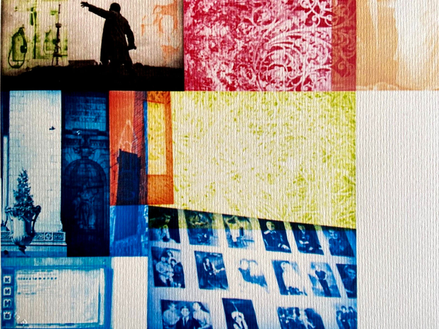 Robert Rauschenberg Lithograph Certified Numbered Stamp