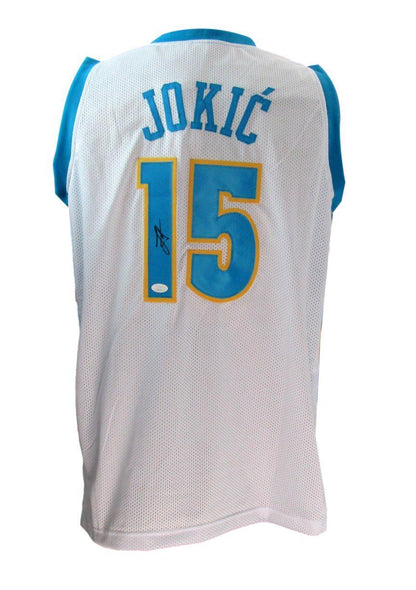 Nikola Jokic Autographed Denver Nuggets Custom