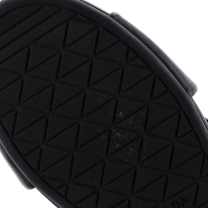 Prada Women'S Triangle Criss Cross Padded Sandals Leather