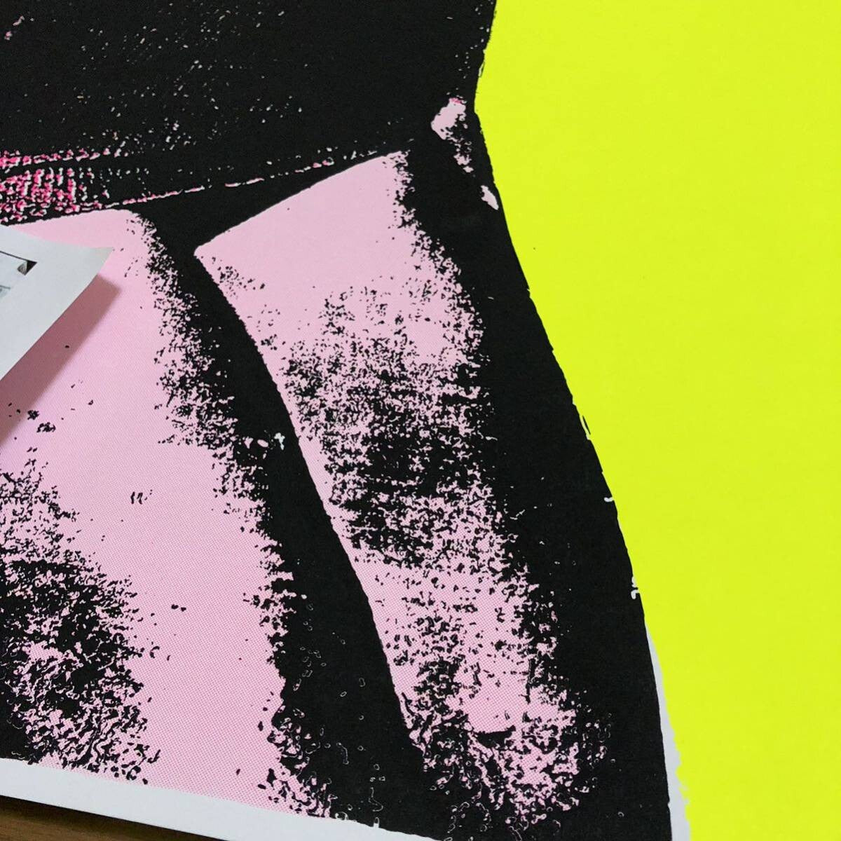 Sex Pistols Jamie Reid " Forever" Vintage Original Silkscreen Poster Signed Coa