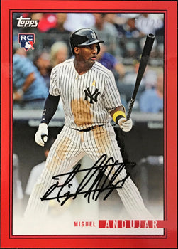 Miguel Andujar 2018 Topps Rookie Card #41B