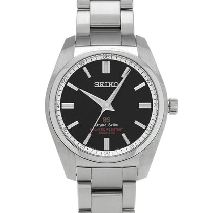 Grand Seiko 9F Quartz Sbgx293 Black Men'S Used Watch #4108