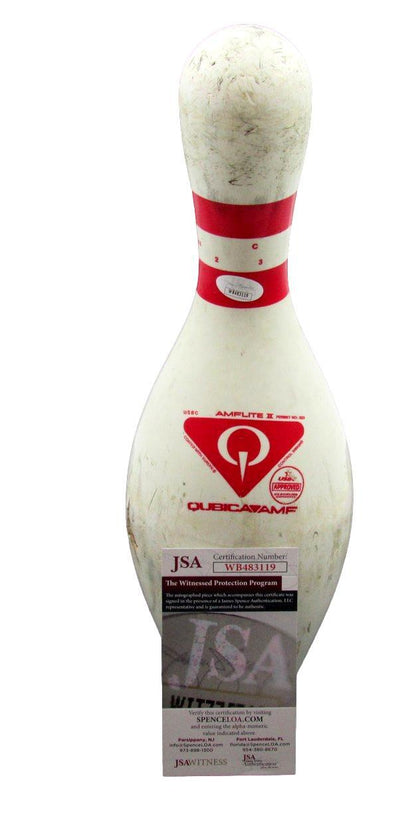 Pete Weber Signed/Autographed Usbc Amflite Ii Bowling Pin Jsa 190477