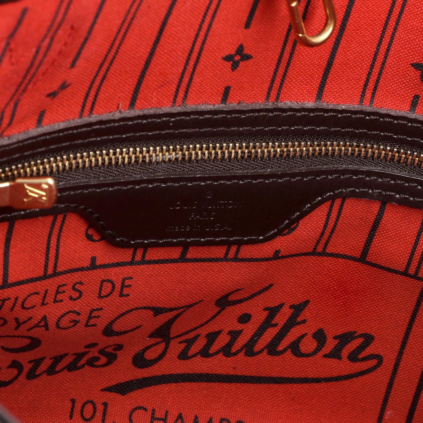 Louis Vuitton Neverfull Tote Damier Pm