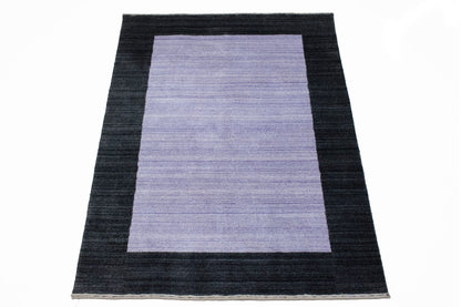 Modern Gabbeh Wool Area Rug Oriental 4X6 Ft