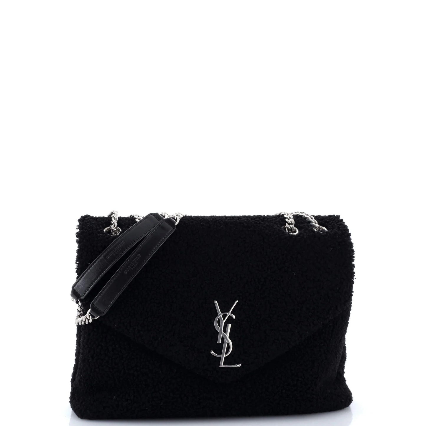 Saint Laurent Loulou Shoulder Bag Shearling Medium