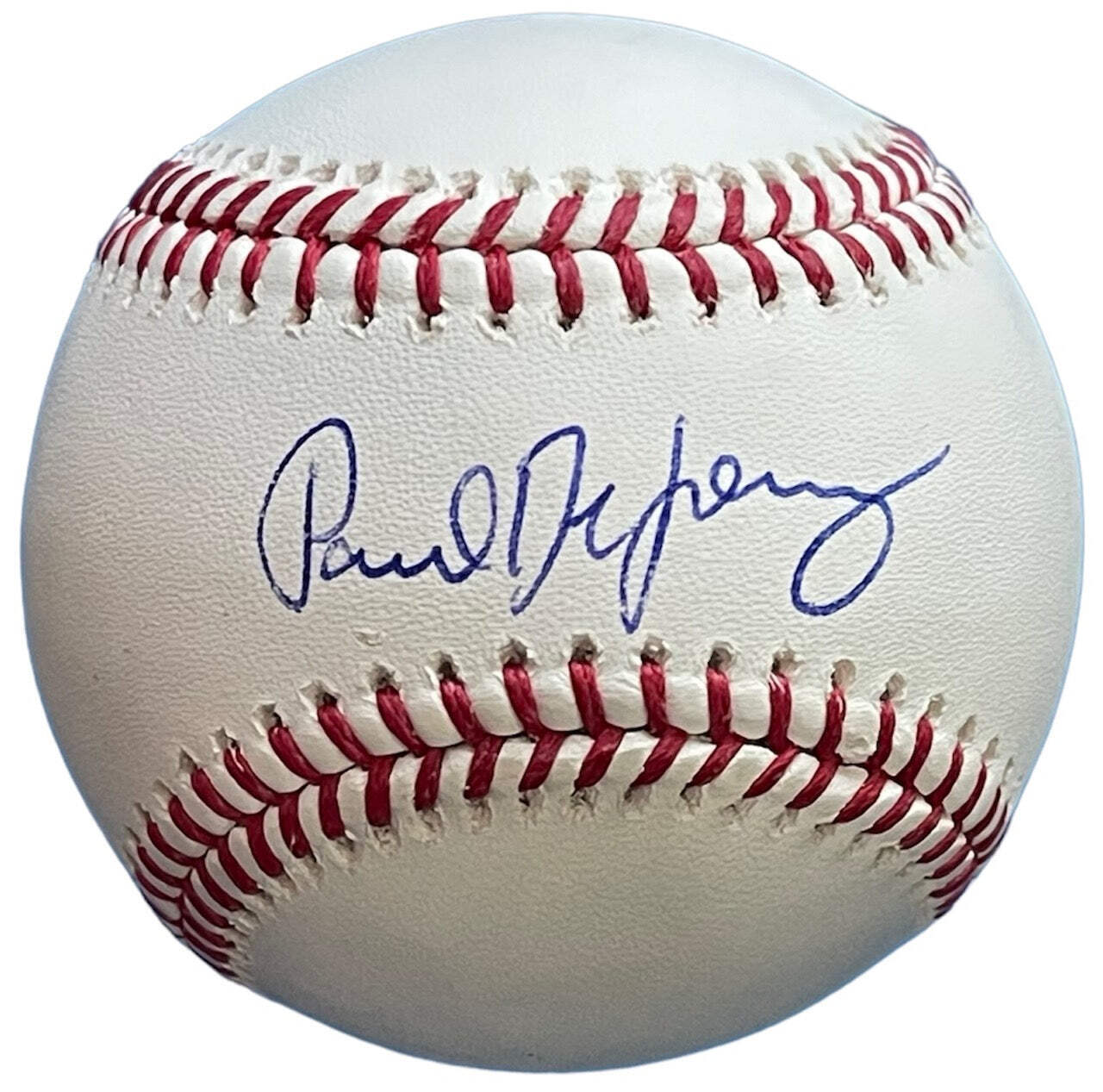 Paul Dejong Autographed Official Major League