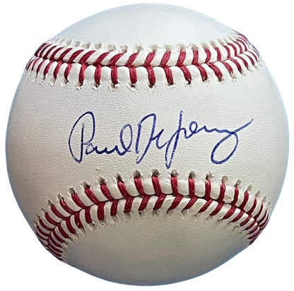 Paul Dejong Autographed Official Major League