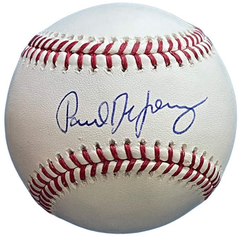 Paul Dejong Autographed Official Major League