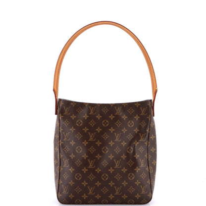 Louis Vuitton Looping Handbag Monogram Canvas Gm