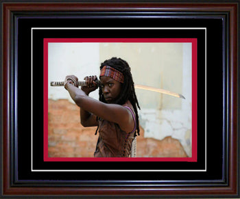 Danai Gurira Unsigned Framed Michonne Walking