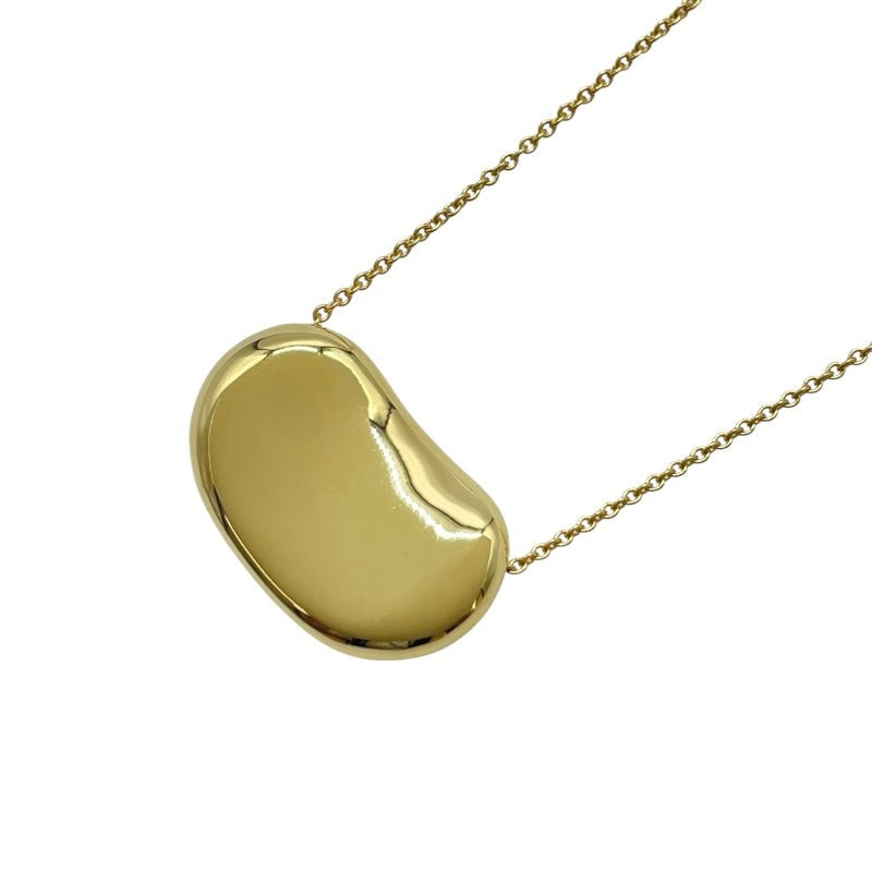 Tiffany & Co. Bean Necklace Yellow Gold K18Yg