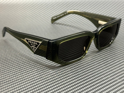 PRADA PR 09ZS 25A40L Military Green Grey Men's 54 mm Sunglasses