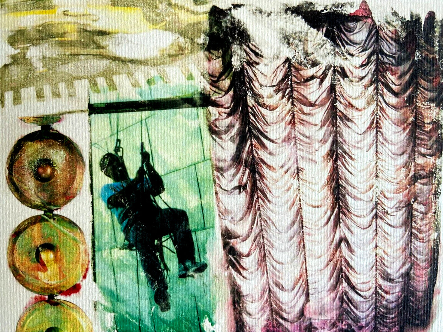 Robert Rauschenberg Lithograph Coa Numbered Signed Op Jasper Johns