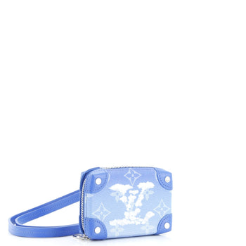 Louis Vuitton Soft Trunk Necklace Wallet Limited Edition Monogram Clouds