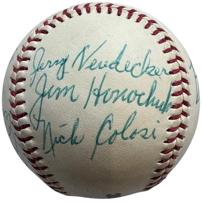 Stars Autographed Baseball Hall Famers